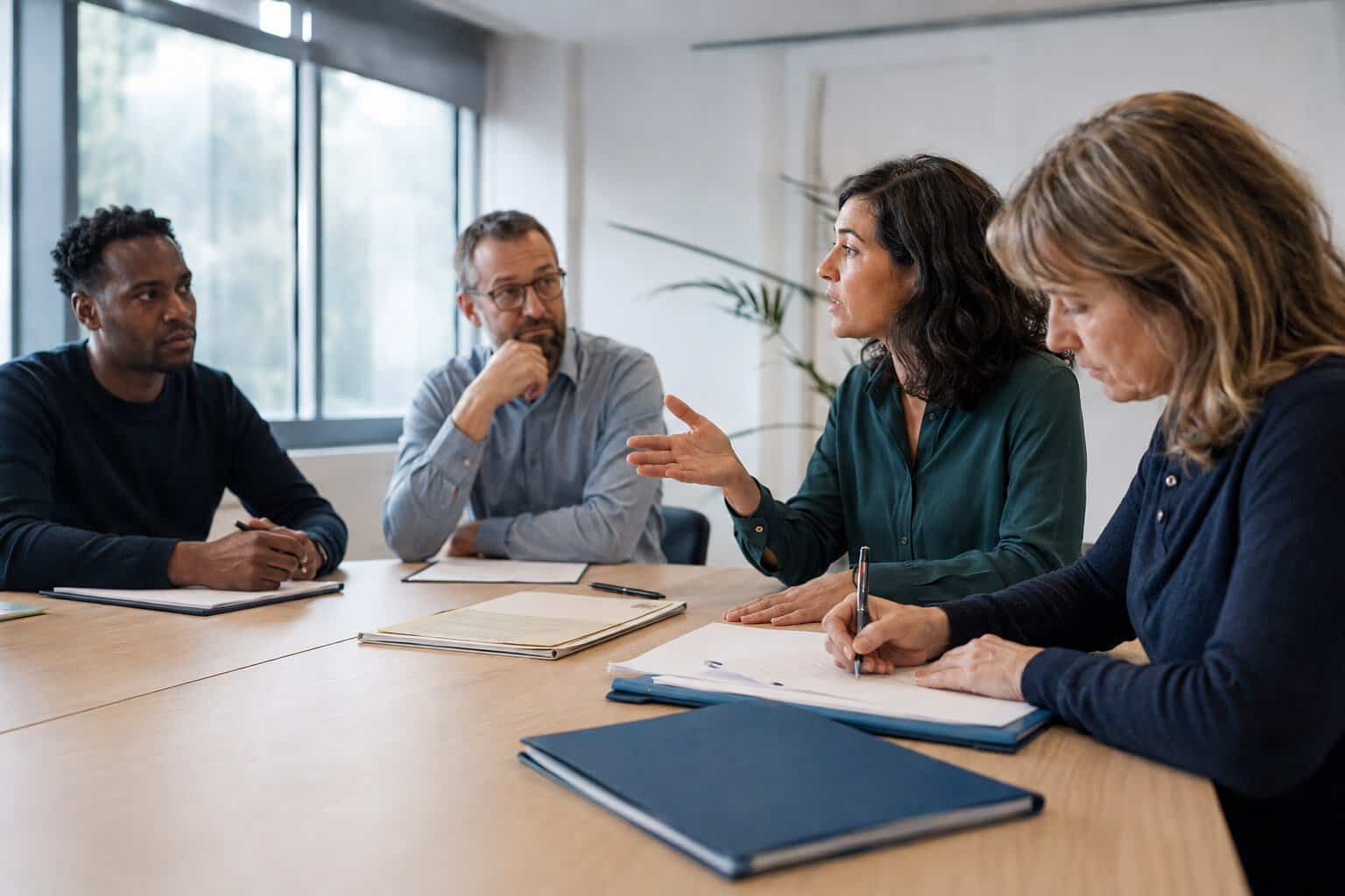 réunion de cse autour d’une alerte sur les conditions de travail consignée dans un procès verbal